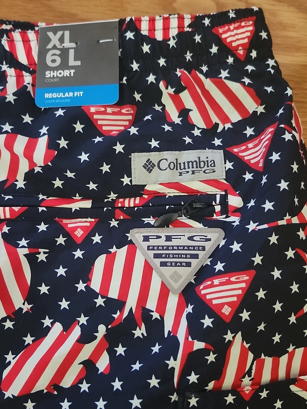 Columbia UPF Performance Fishing Gear Swim Trunks